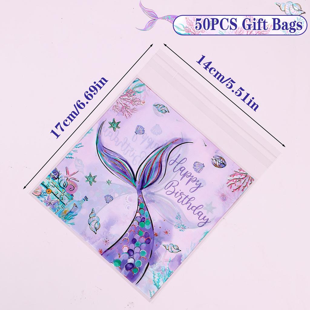 Zestaw naczyń jednorazowych Syrenka Talerze papierowe Kubki Mała Syrenka Dekoracje na przyjęcie urodzinowe Dziewczęce Baby Shower Artykuły imprezowe