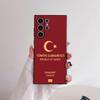 Türkei Flagge Reisepass Handyhülle Für Samsung S Serie S21 S22 S23 S24 S25 FE Plus Ultra TPU Weich Hautfreundliche Hülle