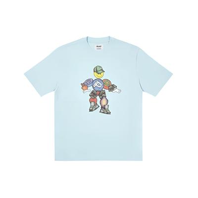 Palace X Pezlondon Pez Pezman T-Shirt Unisex T-Shirts Blau P21TS127