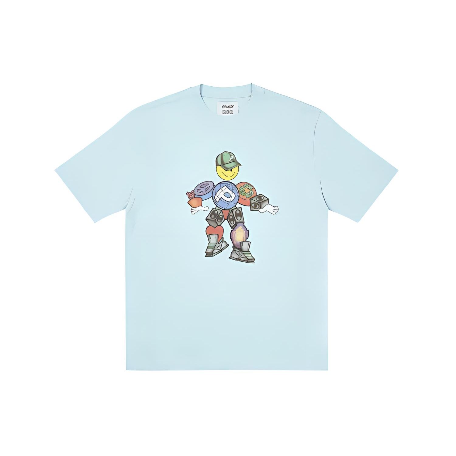 

Palace Футболка X Pezlondon Pez Pezman унисекс футболки синие P21TS127 S