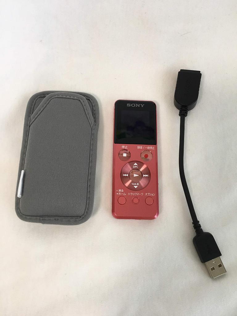 SONY Stereo IC Recorder with FM Tuner 4GB Pink ICD-UX543F/P