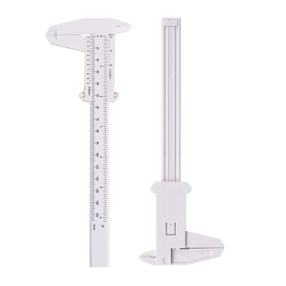 Plastic Vernier Caliper Eyebrow Measuring Tool for Microblading