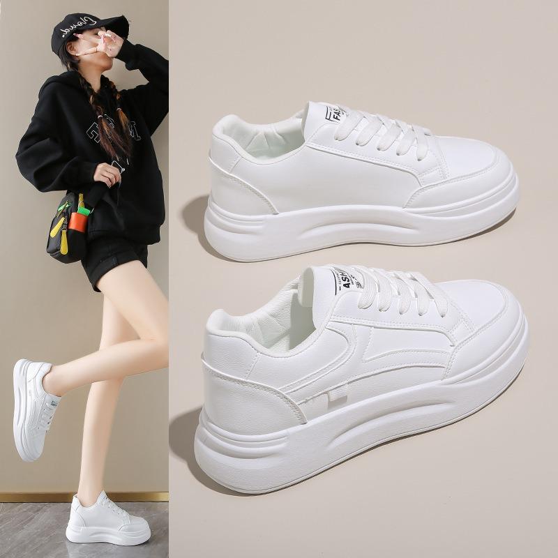 Women's, Thick Soled, Multifunctional, Student, Sports Shoes, Casual Board Shoes