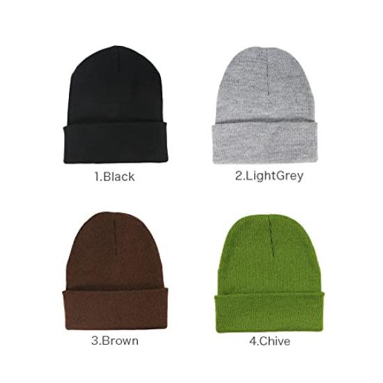 Los Angeles Apparel Los Apa Knit Hat Knit Cap Los Angeles Apparel Plain Hat Beanie Made In American Made Black Free Size Men's Women's U.S.A. [Used]