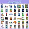 Wasserdichtes und wiederverwendbares Roblox Rainbow Friends Sticker Set mit 60 Stück