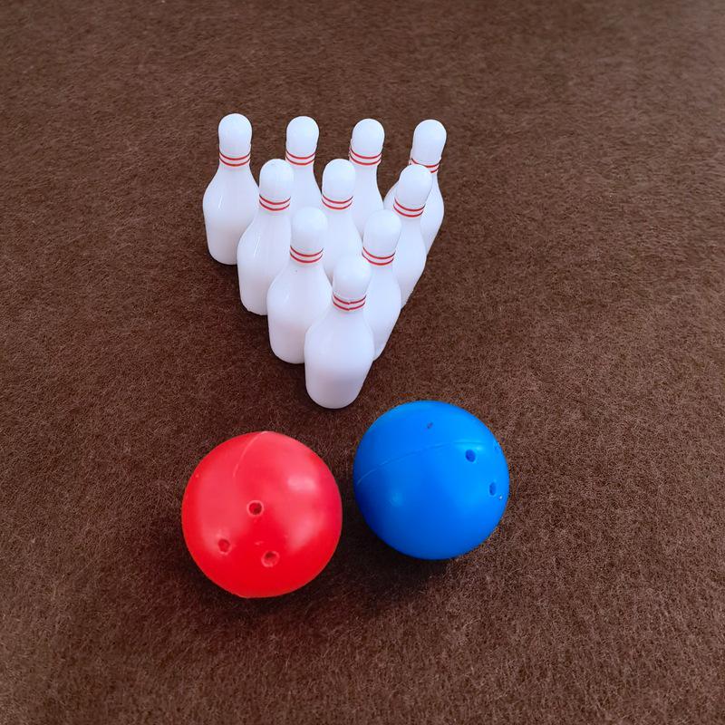 Miniature Dollhouse Bowling Accessories - Scene Model Props