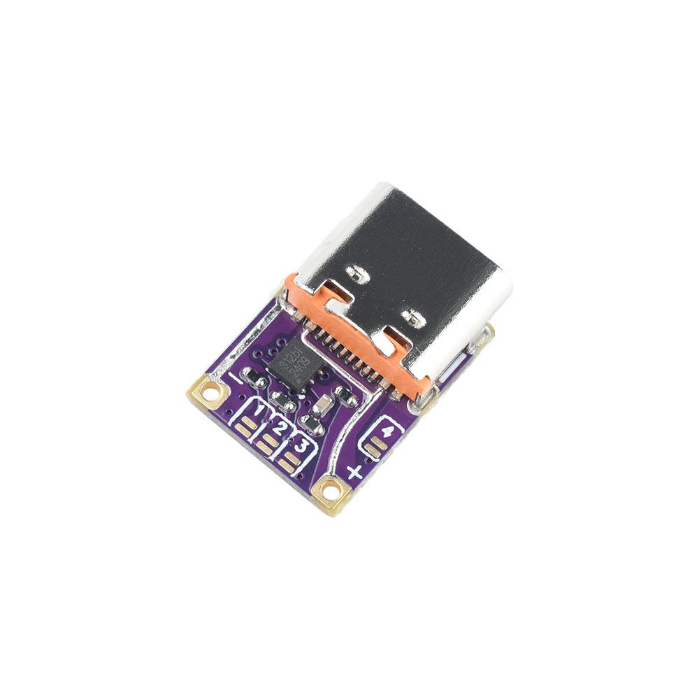 PD3.0 PD3.1 QC3.0 Fast Charging Module DC 5V/9V/12V/15V/20V Default Output Voltage Trigger Fast Charging Module Type-C Interface