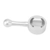Coffee Replacement Steam Lever Brushed Silver Easy Installation Coffee Steam Lever for Coffee Machines