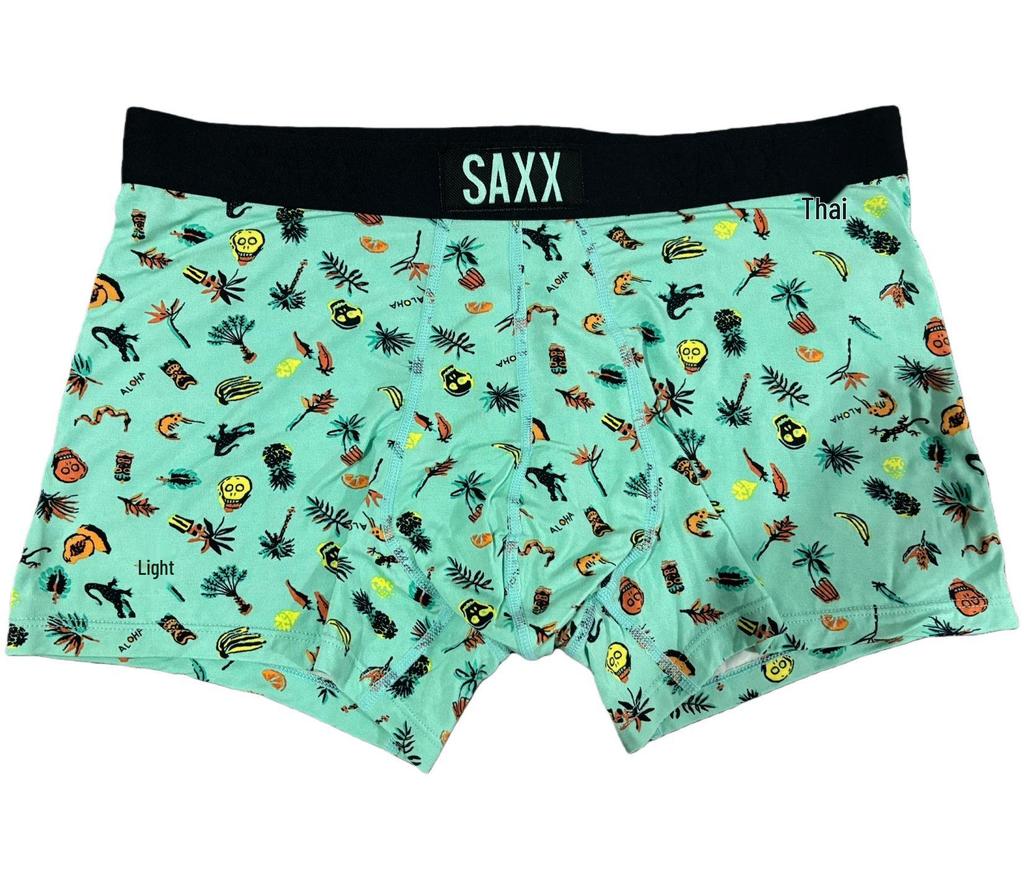 SAXX Atmungsaktive Herren-Boxershorts mit Beutel und Netztasche – Bequem, weich, schmale Passform, keine Öffnung vorne