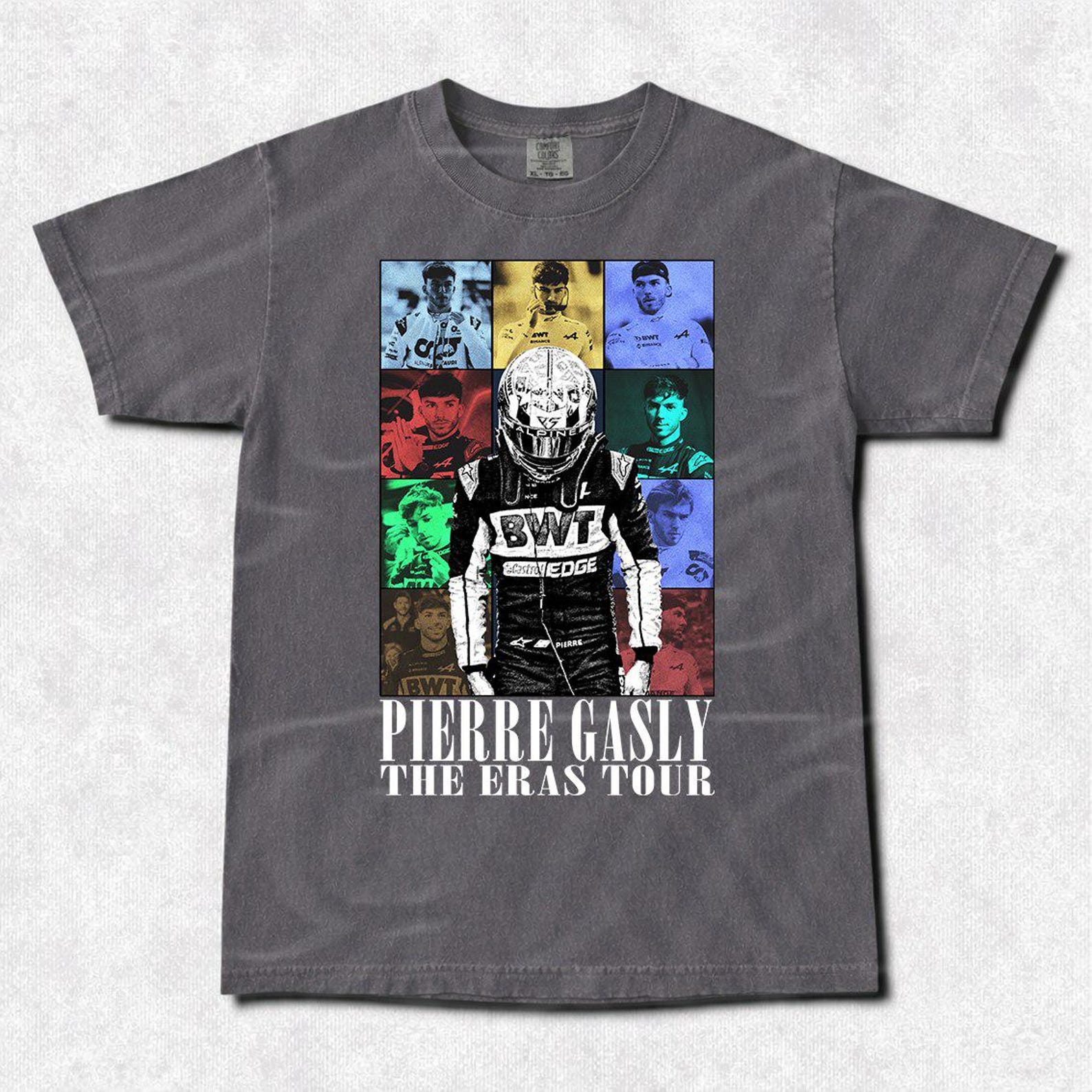 Pierre Gasly F1 Vintage T-Shirt: The Eras Tour Unisex Tee FD S