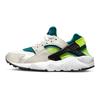 Air Huarache Run White Volt Bright Spruce GS Sneakers 654275-045