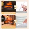 3D Simulation Air Humidifier Essential Oils Humidifiers Home Aroma Humidifier Flame Automatic Fragrance Diffuser With Remote Control