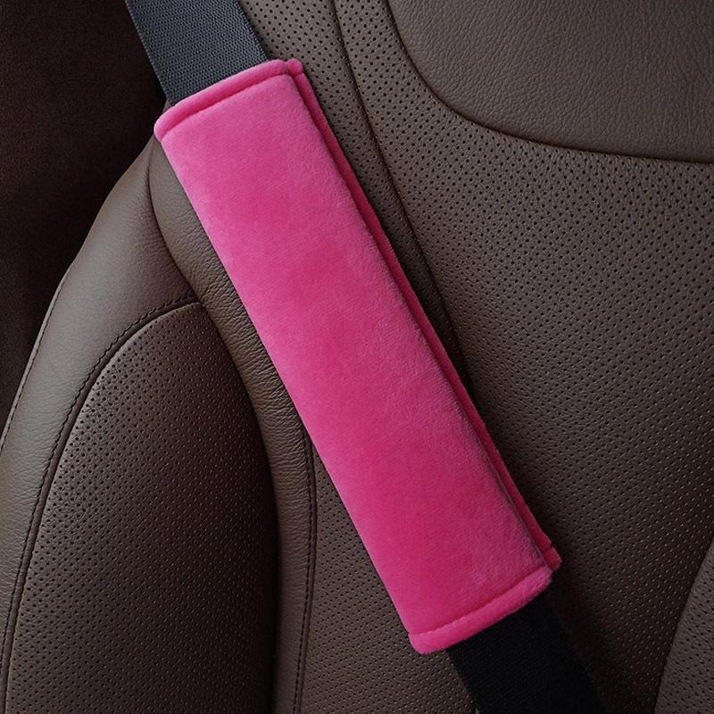 1Pc Cartoon Seat Belt Covers Car Accessories Soft Plush Car Shoulder Pad Auto Interior SeatBelt Protector For Adults Youth Kids
