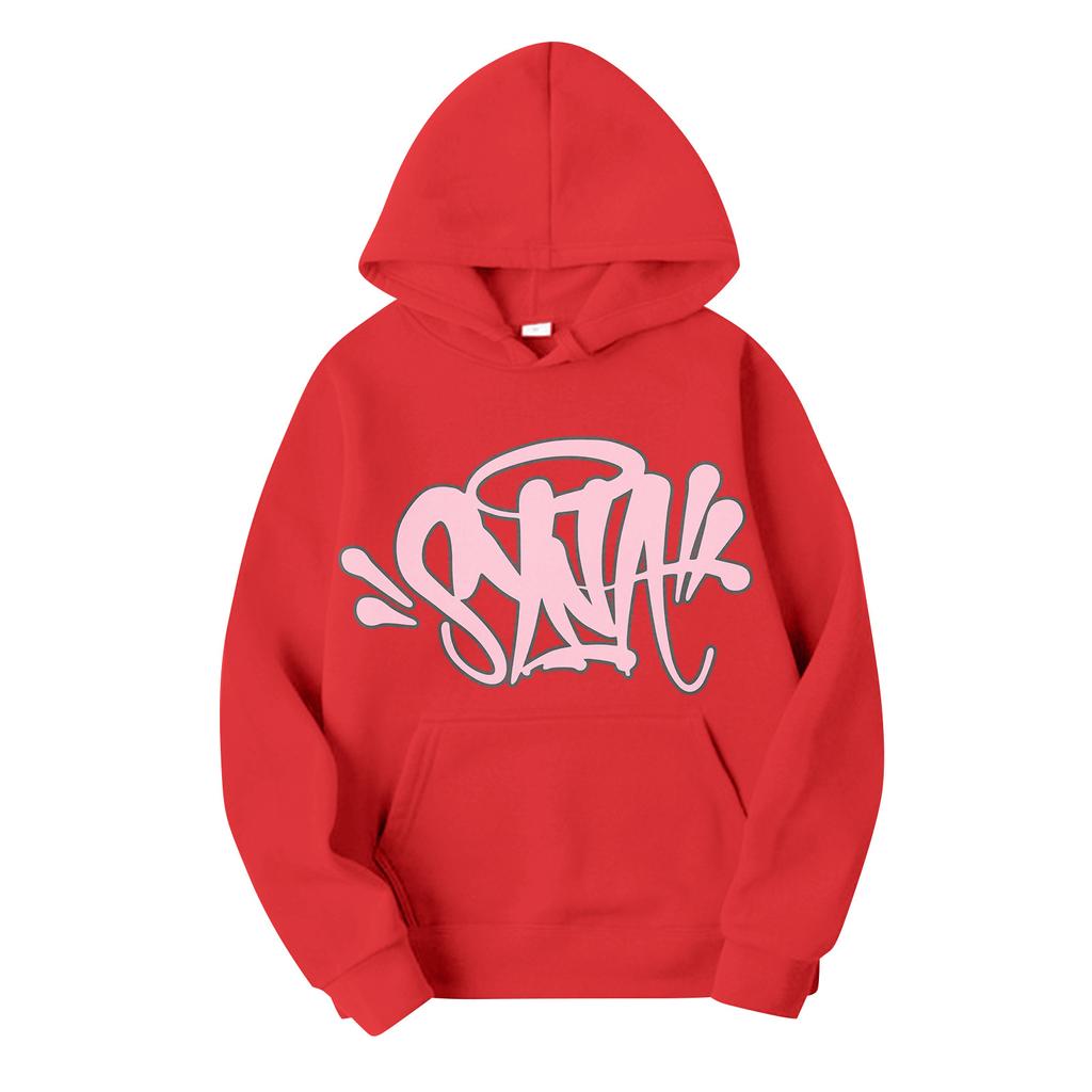 Women's Hooded Long Sleeve Long Pants Letter Printed Sports Sweatshirt Set