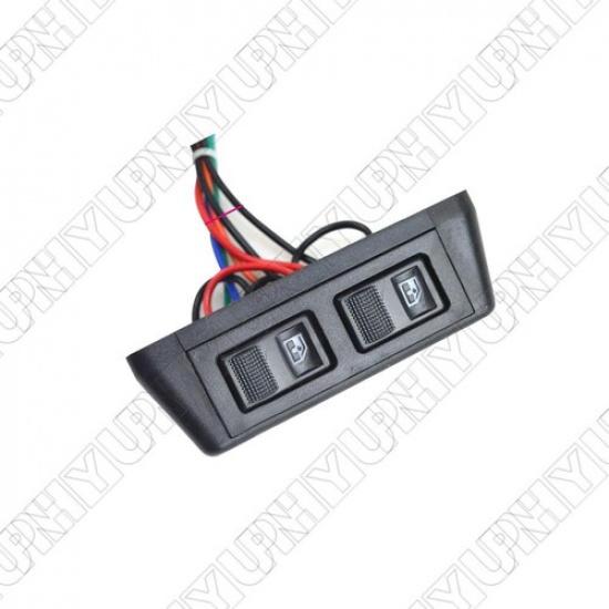 1Set Universal 3 Remote Switch Kit Door Lock Power Window 12V Front Two Doors