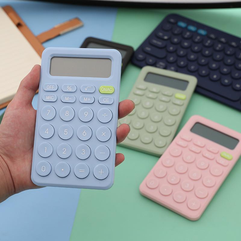 8 Mini Digit Cute Scientific Calculator Electronic Textbook Stationery Office