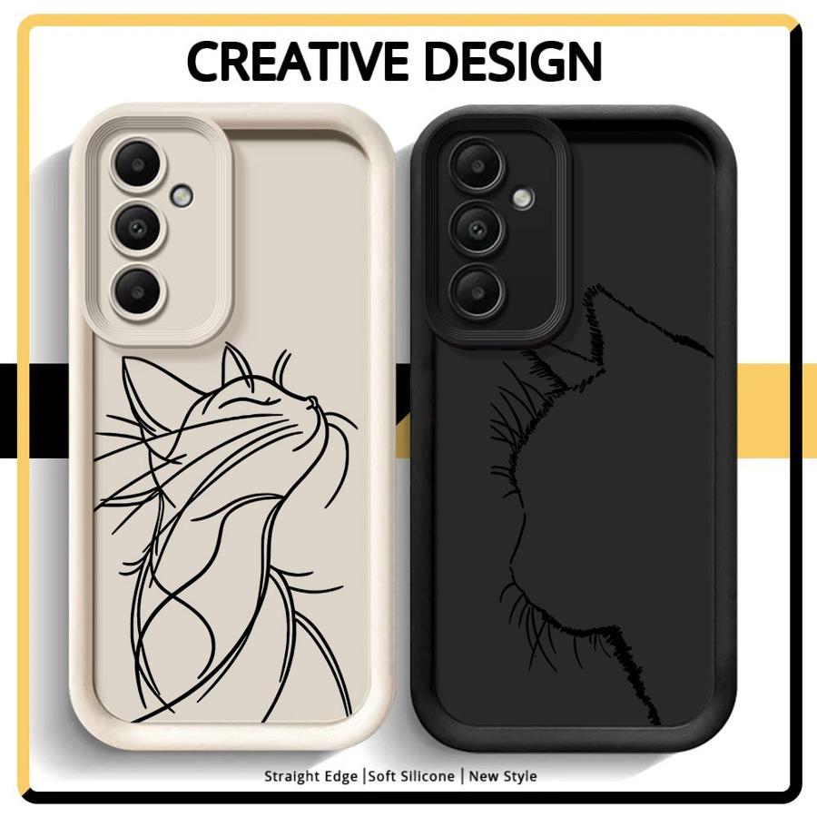 Proud Cat Phone Cover Case for Samsung Galaxy A15 A16 A71 A72 A56 A26 A32 A35 A36 A23 A51 A73 A12 A13 A53 A54 A34