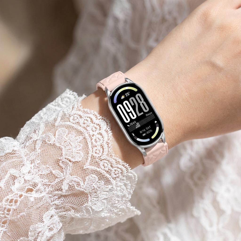 Magnetic Sport Band for Miband 10/9/8 Silicone Strap For Xiaomi Watch 8/9/10 NFC Smartwatch Replacement Women Bracelet