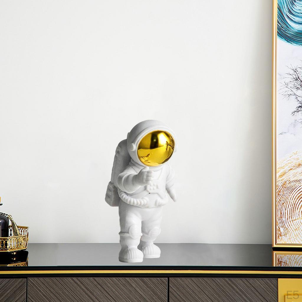 Resin Figurine - Space Themed Desk Decor for Kids
