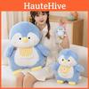 Cute Penguin Cub Plush Toy Fluffy Stuffed Animal For Valentine's Day Gift Best Friend Gift And Sister