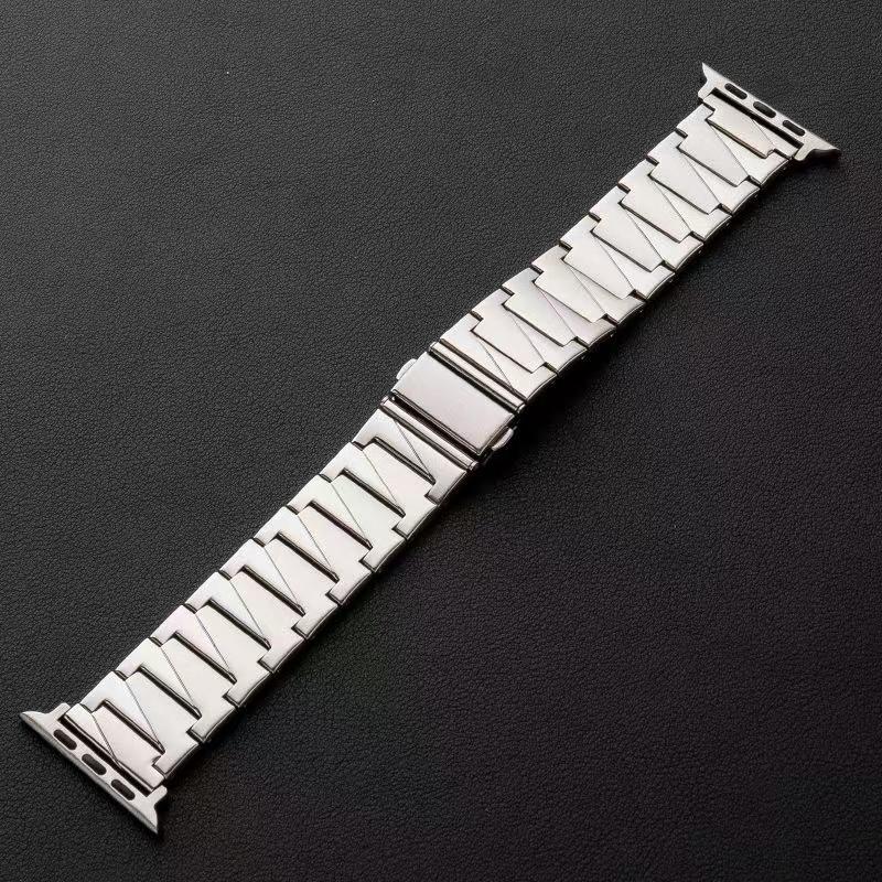 Metal Strap for Apple Watch 45mm 44mm 49mm 40mm 41mm 42/38mm Bracelet Band for Iwatch Series 6 7 8 SE 5 Replacemen Wristband