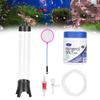 Fish Tank Shrimp Breeding Hatcher Incubator Aquarium Breeder with Mineral Salts Spoon Net