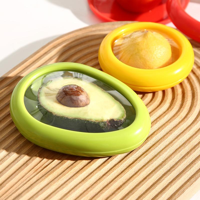 Buzdolabı Limon Sebzeli Avokado Sebze Taşınabilir Mühürlü kutu