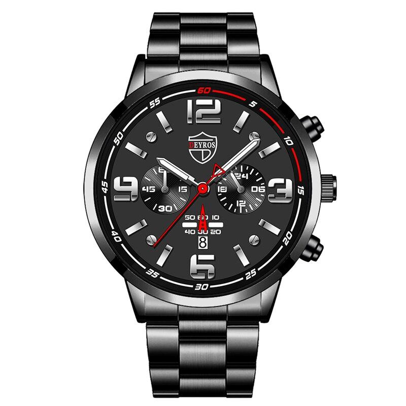 

Luxury Fashion Mens Calendar Watches Men Business Watch Male Quartz Wrist Watch Luminous Clock Reloj Hombre