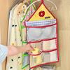 Space Saving Underwear Storage Hanging Bag Wall Mounted Underwear Socks Storage Bag  Bedroom