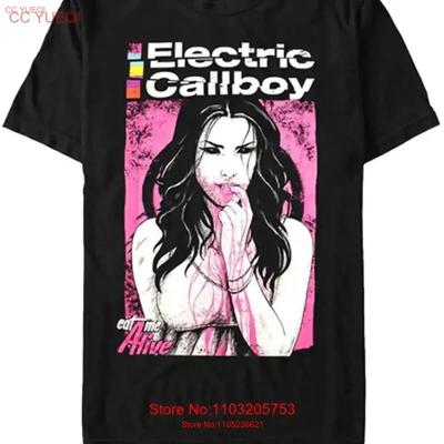 Electric Callboy Band Black T Shirt All Sizes S 5XL 1U275 Vintage Soft Casual Slightly Versatile Stylish Breathable