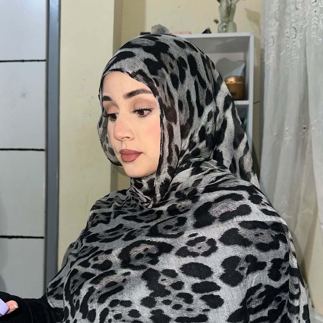 

Пряжа Бали Леопардовый Шарф Универсальная Пряжа Весенне-Летний Тонкий Платок Теплый и Защита от Солнца 90*180