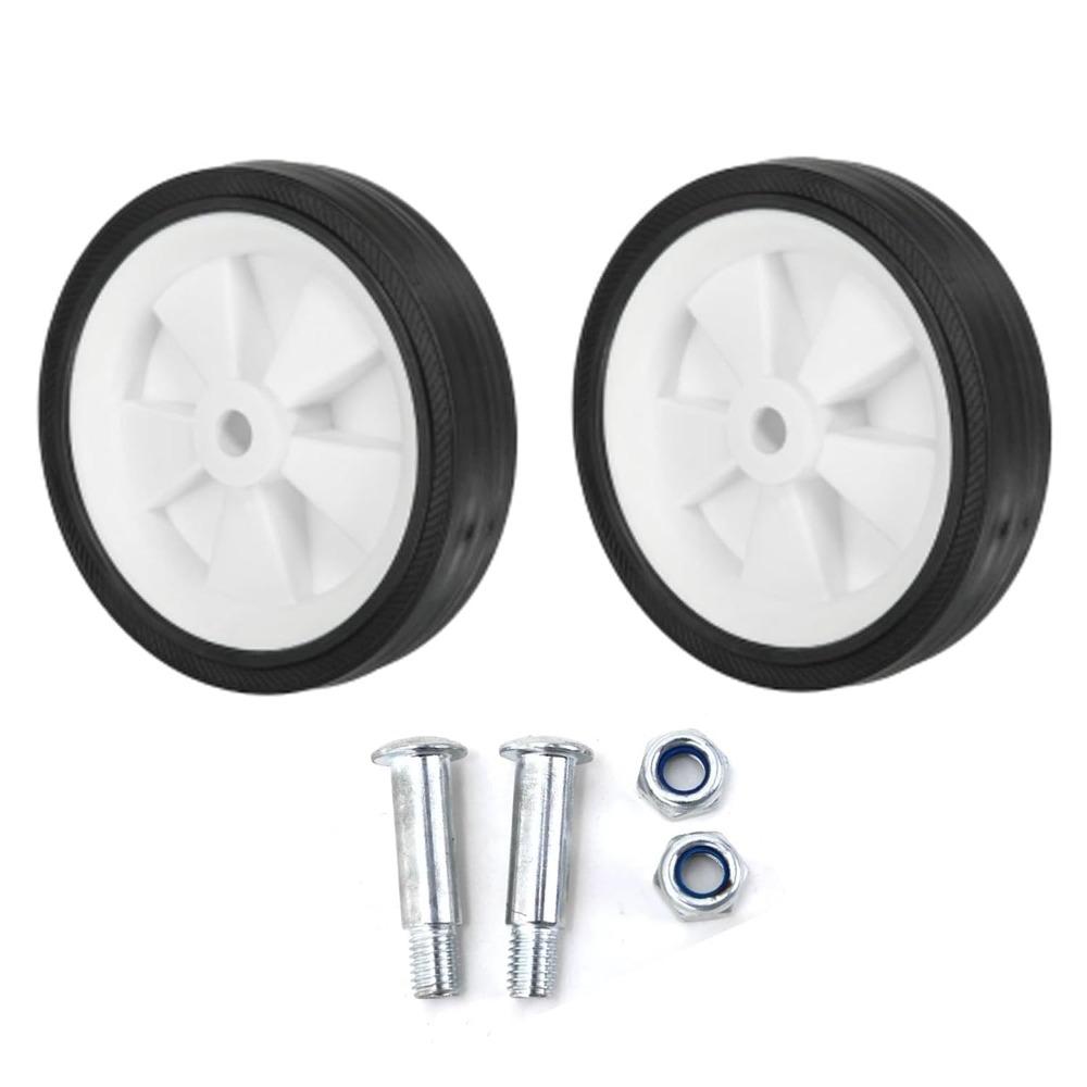 2pcs Silent Air Compressor Caster Wheels Replacement Air Compressor Wheels For Handcarts