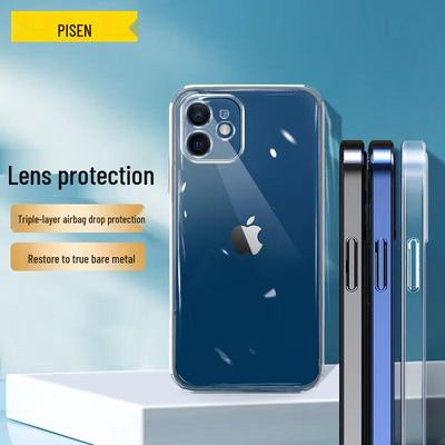 Pisen iPhone 12 Mini Transparent Anti-Drop Phone Case