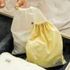 1pc New Drawstring Storage Bag Waterproof Large Capacity Pouch Bag Dopamine Color Nylon Lazy Toiletries Bag