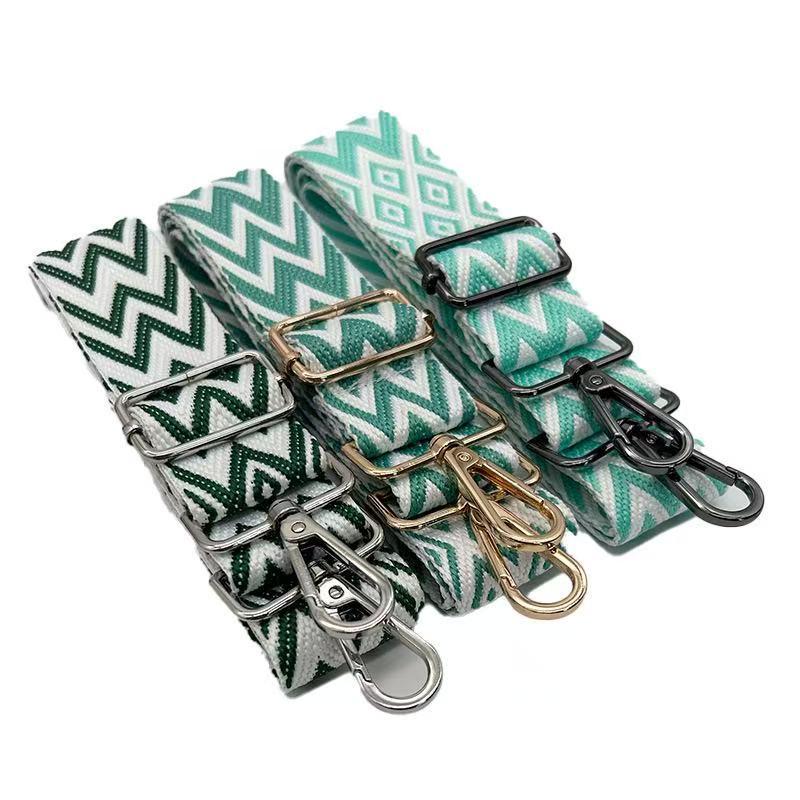 Adjustable Polyester Crossbody Shoulder Strap for Bags and Luggage