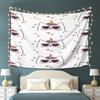 Cartoon Style Tapestry for Birthday Party Dorm Room Living Room Home Outdoor Decor High Quality Flat Print Wall Hanging