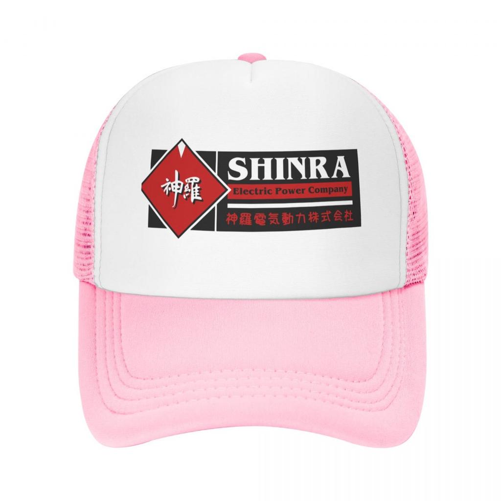 Shinra Electric Power Company Baseballkappe Sonnenhut für Kinder Sonnenhut Militärmütze Mann Sonnenhut Caps Damen Herren