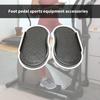 1pair Cardio Workout Promotes Fitness Flat Pedals Walking Indoor Pedals for Steppers Rowing Machines