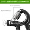 Hand Grip Strengthener, Grip Strength Trainer, 22-132 Lbs Adjustable Resistance Forearm Exerciser Workout