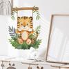 Fun-f160 Cartoon Tiger Swing Children's Bedroom Living Room Home Beautification Wall Sticker