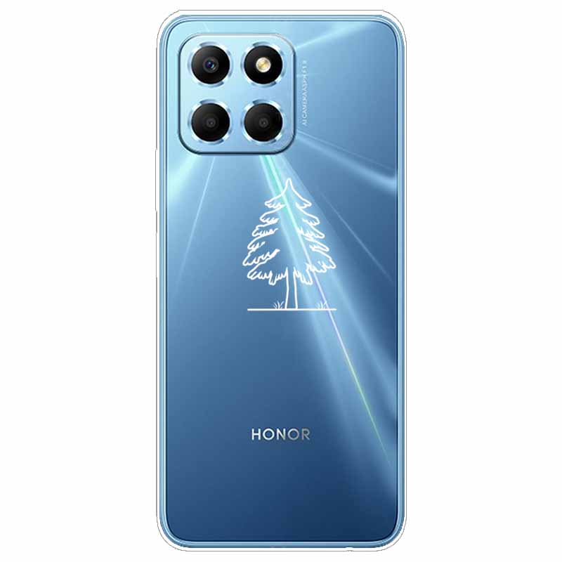 For Honor X6 Case HonorX6S Transparent Soft TPU Silicon Phone Cover For Huawei Honor X6S 2022 Case 6.5 Inche VNE-LX1 Clear Funda