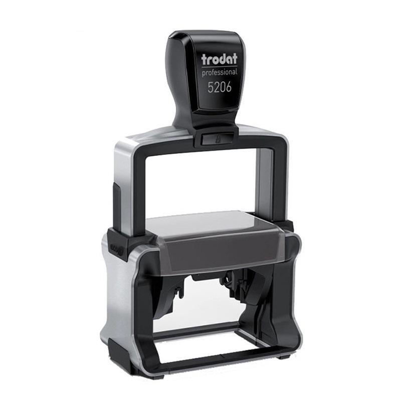 Trodat Heavy-Duty Self-Inking Stamp with Metal Frame and Automatic Ink Release