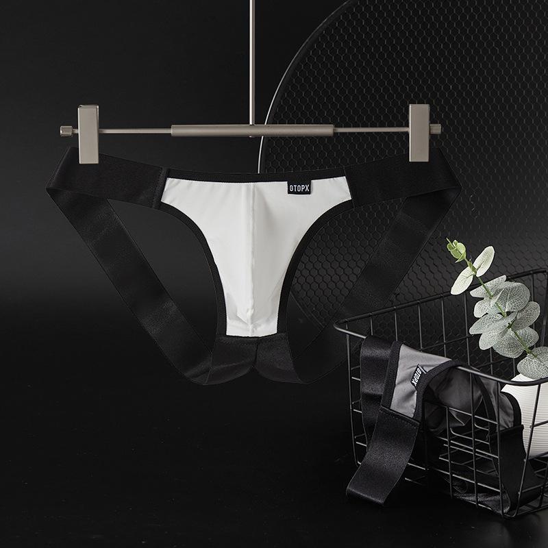 Seksowne Męskie Stringi Oddychające G-stringi Majtki Spersonalizowana Bielizna Gejowska Sissy Ropa Interior Hombre Zabawne Majtki GTOPX MAN