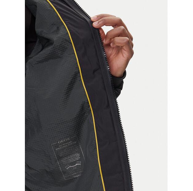 Winter Jacket Geox Spherica M5629C T3284 F9000, Black, Standard Fit