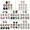 Pack of 10pcs DIY Garment Button Brooch Safety Pins Shirt Sweater Brooches Set