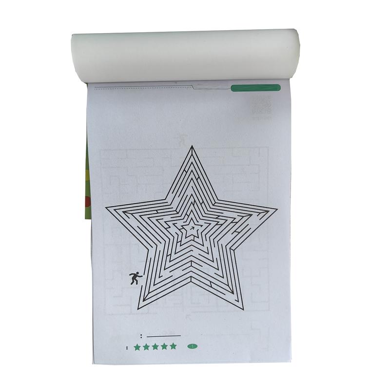 Children's Maze Game Book Student Concentration Training Intellectual Development Educational Early Learning Toys Kids Gifts