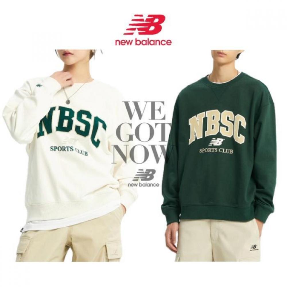 

New Balance Unisex Nbsc Logo Sweatshirt Hunter/95(M)