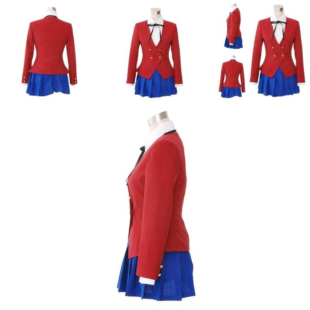 Stunning Dragon Tiger Toradora Aisaka Taiga Cosplay Costume Exquisite School Uniform For Large Sizes