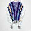 Bohemian Shawl: Autumn/Winter Striped Ruffle Cape - Qinghai-Tibet Line Travel Wear