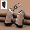 Leather Car Remote Key Fob Case Cover Protector Holder Shell For VW Volkseagen Golf 8 MK4 MK8 ID.3 ID.4 Keychain Accessories